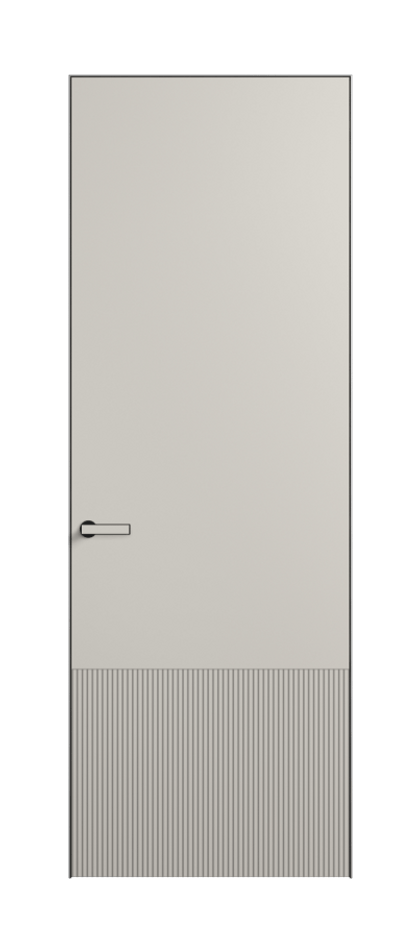 Дверь межкомнатная Velvet 8202 Матовый облачно-серый. Скрытый короб Черный Цена 67310 . Фабрика дверей Волховец 8 (800) 551 43 19 Межкомнатная дверь Velvet 8202 Матовый облачно-серый. Цена 67310  | Volhovec