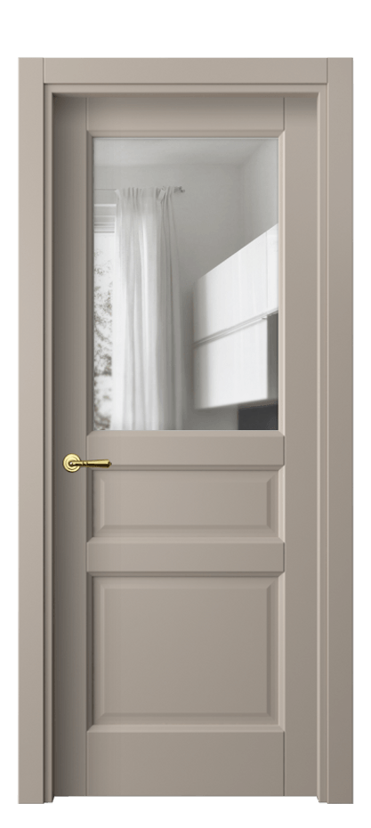 Дверь межкомнатная Galant 1432 Матовый бисквитный Прозрачное стекло Гладкий наличник МБСК Цена 2050 AZE Наличники уже входят в базовый комплект. Фабрика дверей Волховец 8 (800) 551 43 19 Межкомнатная дверь Galant 1432 Матовый бисквитный Прозрачное стекло Цена 2050 AZE | Volhovec