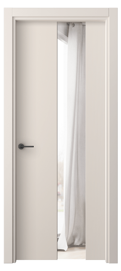 Межкомнатная дверь Фридом 4226 ПЭТ пудровый бежевый Двустороннее зеркало, триплекс Цена 234000 AMD | Volhovec