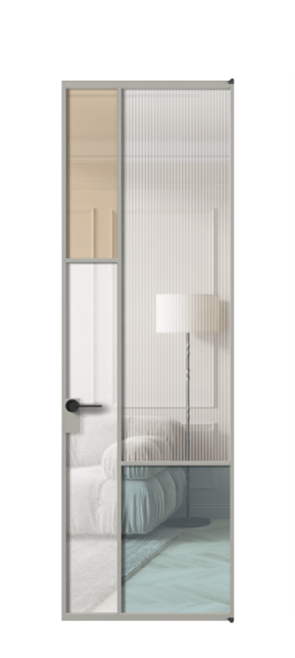 Дверь межкомнатная Mosaic АЛПЛ041.13 Алюминий нейтральный серый Комбинация стекол Группы 1 и Группы 3 Без короба АНСР  Цена 164100 Стоимость комплекта двери включает:
1. Полотно (600/650/700/750/800/850/900/950*2000-2400 мм).
2. Короб
3. Комплект фурнитуры (2 торцевые петли и магнитный замок с ответной планкой). Фабрика дверей Волховец 8 (800) 551 43 19 Межкомнатная дверь Mosaic АЛПЛ041.13 Алюминий нейтральный серый Комбинация стекол Группы 1 и Группы 3 Цена 164100 ₽ | Volhovec