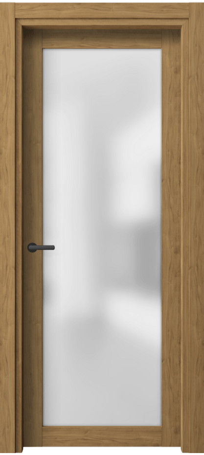 Межкомнатная дверь Neo 2102 Грецкий орех Сатинированное стекло Цена 173180 AMD | Volhovec