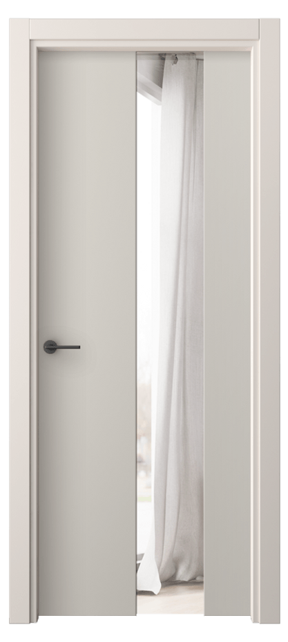 Межкомнатная дверь Freedom 4226 ПЭТ светло-серый Двустороннее зеркало, триплекс Цена 273100 AMD | Volhovec