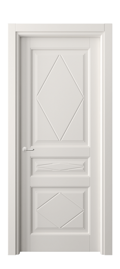 Межкомнатная дверь Тоскана Ромбо 6345 Матовый пудровый белый  Цена 702720 AMD | Volhovec