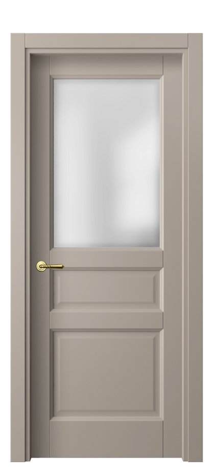 Межкомнатная дверь Galant 1432 Матовый бисквитный Сатинированное стекло Цена 7989880 so'm | Volhovec