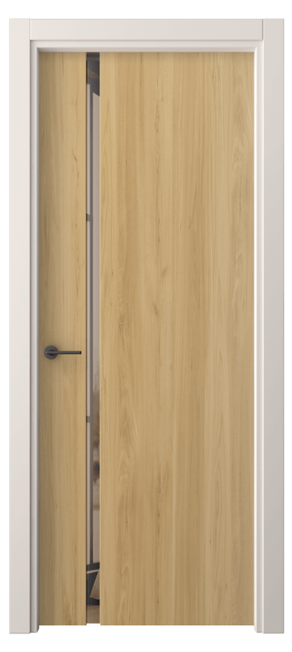 Межкомнатная дверь Фридом 4222 Солнечный вяз Двустороннее бронзовое зеркало, триплекс Цена 246400 AMD | Volhovec