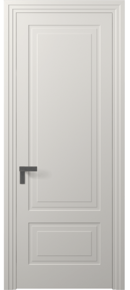 Межкомнатная дверь Rocca АКП 8341 Матовый пудровый белый  Цена 308600 AMD | Volhovec