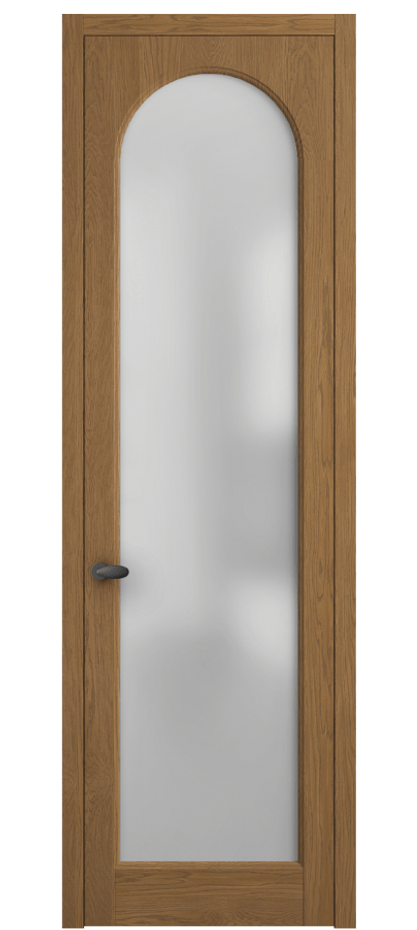 Межкомнатная дверь Палаццо 6804 Дуб пряный матовый Сатинированное стекло Цена 1028700 AMD | Volhovec