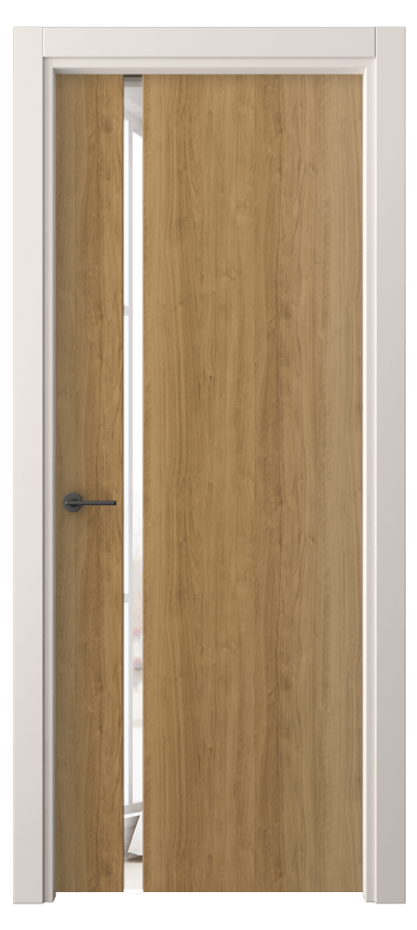 Межкомнатная дверь Freedom 4222 Грецкий орех Двустороннее зеркало, триплекс Цена 217400 AMD | Volhovec