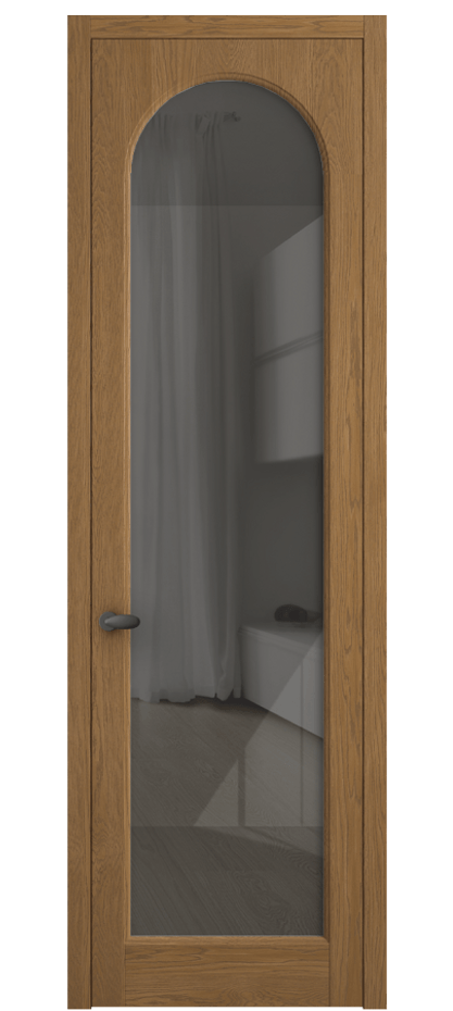 Дверь межкомнатная Палаццо 6804 Дуб пряный матовый Рефлективное серое стекло "Stopsol", калёное 0536 ДПРМ Цена 1053600 AMD Наличники уже входят в базовый комплект. Фабрика дверей Волховец 8 (800) 551 43 19 Межкомнатная дверь Палаццо 6804 Дуб пряный матовый Рефлективное серое стекло "Stopsol", калёное Цена 1053600 AMD | Volhovec