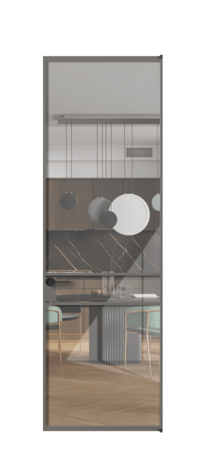 Алюминиевая дверь АЛПЛ040.02 Алюминий классический серый Рефлективное прозрачное стекло "Stopsol", калёное. Без короба АКЛС Цена 967020 Стоимость комплекта двери включает:
1. Полотно (600/650/700/750/800/850/900/950*2000-2400 мм).
2. Короб
3. Комплект фурнитуры (2 торцевые петли и магнитный замок с ответной планкой). Фабрика дверей Волховец 8 (800) 551 43 19 Алюминиевая дверь АЛПЛ040.02 Алюминий классический серый Рефлективное прозрачное стекло "Stopsol", калёное Цена 967020 | Volhovec