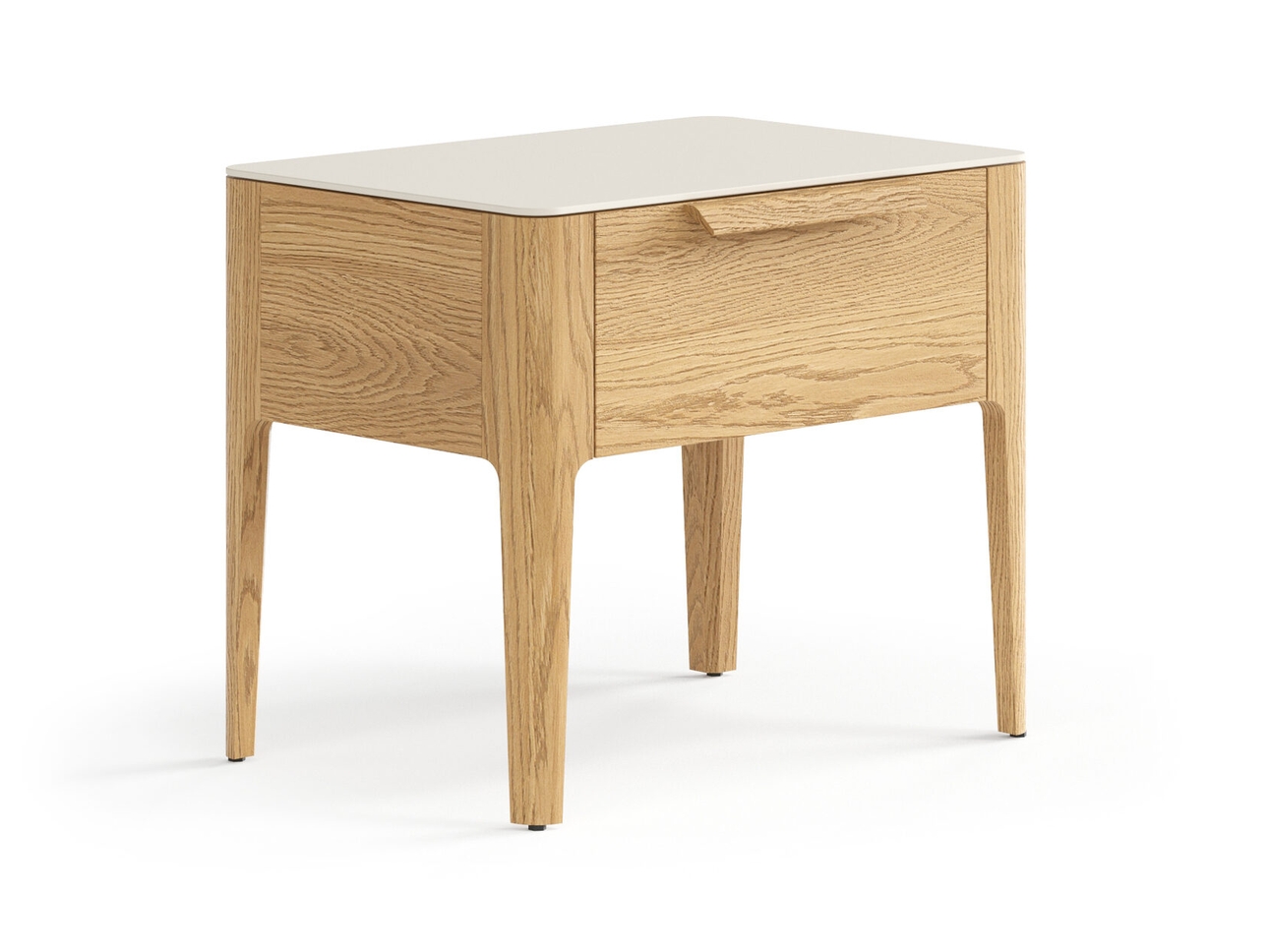 Тумба прикроватная Piega 1 ящик дуб пшеничный матовый