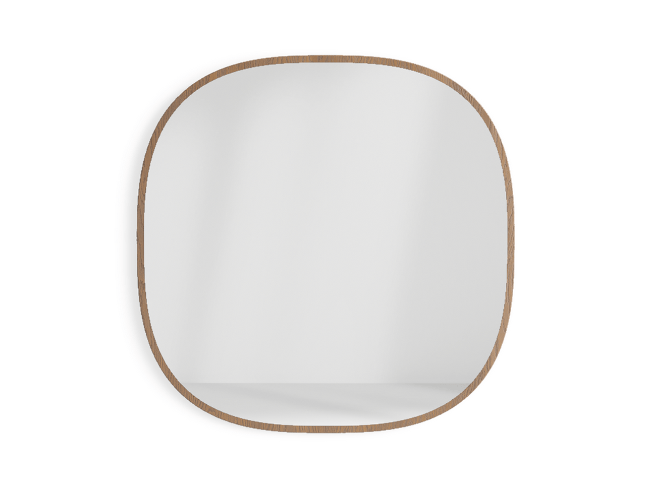 Зеркало настенное Primo 105×105&nbsp;см Дуб туманный матовый