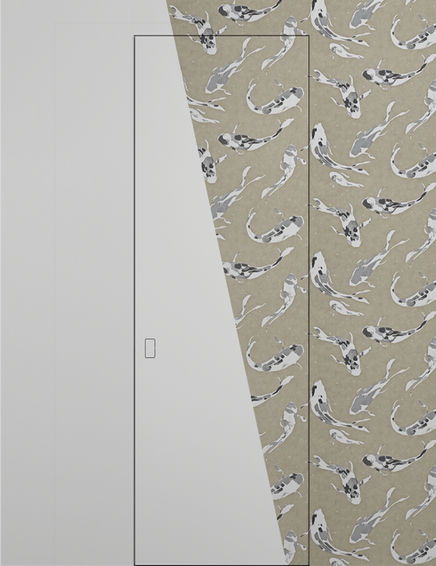 Межкомнатная дверь Скрытые двери Planum 0010 Грунт под обои  Цена 291900 AMD | Volhovec