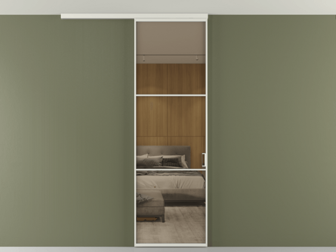 Перегородка Формато вдоль стены на потолок 1 створка АЛПР 040.03 Алюминий серый Рефлективное бронзовое стекло "Стопсол", калёное. Цена 724220 AMD 1. Полотно 2 шт. (800/2100 мм)
2. Комплект установки раздвижной системы
3. Базовый комплект фурнитуры
4.Ручка Рондо. Фабрика дверей Волховец 8 (800) 551 43 19 Перегородка Формато вдоль стены на потолок 1 створка АЛПР 040.03 Алюминий серый Рефлективное бронзовое стекло "Стопсол", калёное Цена 724220 AMD | Volhovec