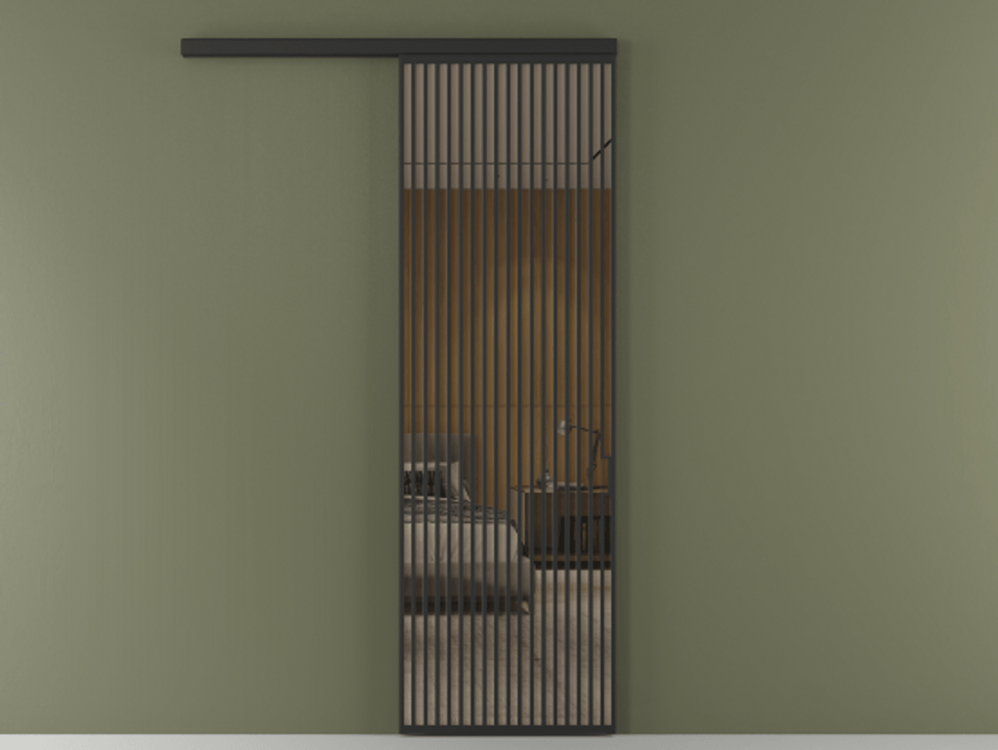 Перегородка Formato вдоль стены одностворчатая АЛПР 040.06 Алюминий Черный Рефлективное бронзовое стекло "Stopsol", калёное, 6 мм. Скрытый короб ЧЕР Цена 215780 ₽ 1. Полотно (800/2100 мм)
2. Комплект установки раздвижной системы
3. Базовый комплект фурнитуры
4.Ручка RONDO
. Фабрика дверей Волховец 8 (800) 551 43 19 Перегородка Formato вдоль стены одностворчатая АЛПР 040.06 Алюминий Черный Рефлективное бронзовое стекло "Stopsol", калёное, 6 мм Цена 215780 ₽ | Volhovec