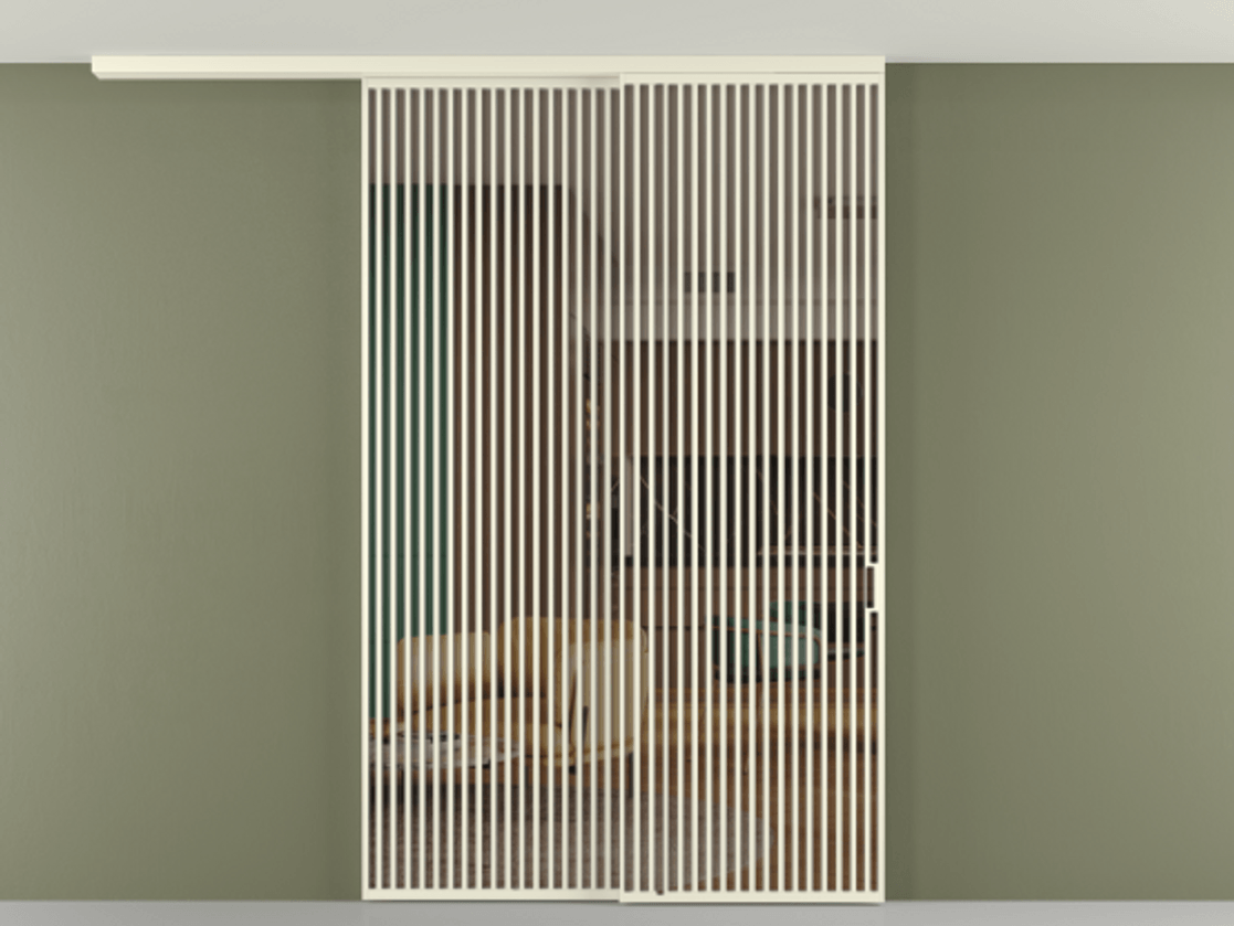 Перегородка Формато вдоль стены на потолок 2 створки с синхронным механизмом АЛПР 040.06 Алюминий молочно-белый Прозрачное бронзовое стекло, триплекс. Цена 3037880 AMD 1. Полотно 2 шт. (800/2100 мм)
2. Комплект установки раздвижной системы
3. Базовый комплект фурнитуры
4.Ручка Рондо. Фабрика дверей Волховец 8 (800) 551 43 19 Перегородка Формато вдоль стены на потолок 2 створки с синхронным механизмом АЛПР 040.06 Алюминий молочно-белый Прозрачное бронзовое стекло, триплекс Цена 3037880 AMD | Volhovec