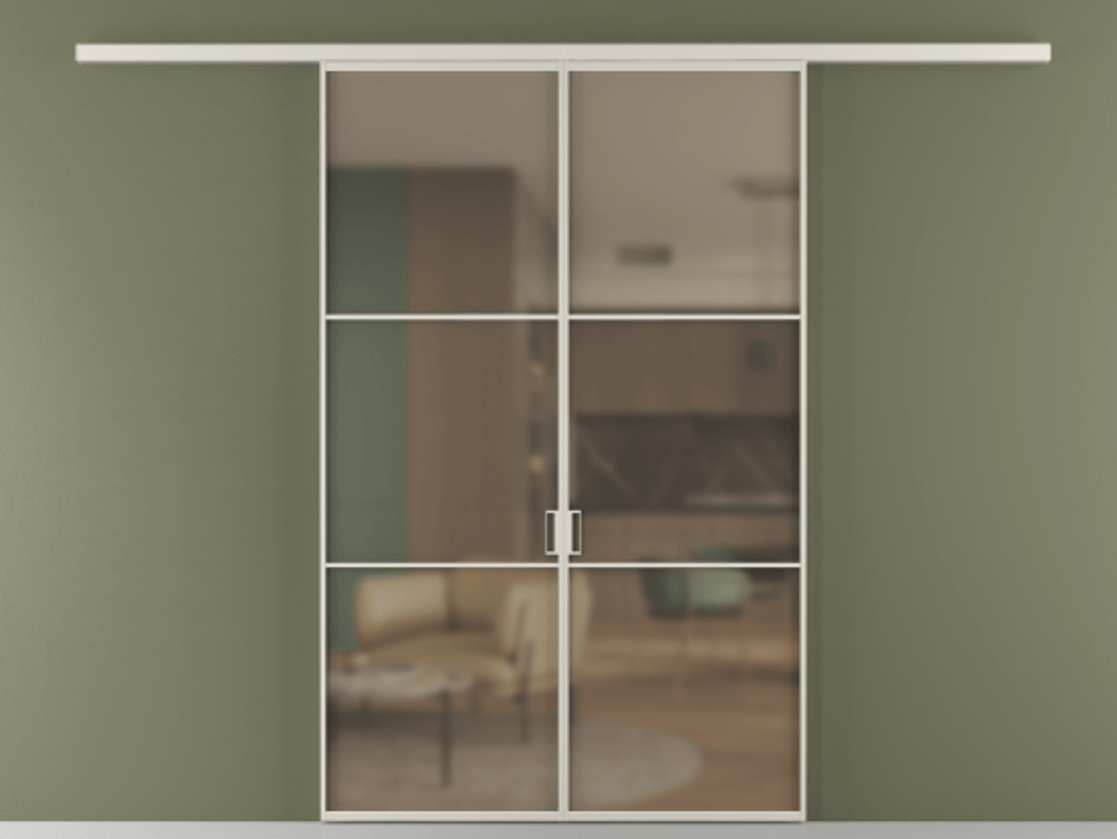 Перегородка Formato вдоль стены 2 створки АЛПР 040.03 Алюминий облачно-серый Сатинированное бронзовое стекло, триплекс. Цена 1571350 AMD 1. Полотно 2 шт. (800/2100 мм)
2. Комплект установки раздвижной системы
3. Базовый комплект фурнитуры
4.Ручка RONDO
. Фабрика дверей Волховец 8 (800) 551 43 19 Перегородка Formato вдоль стены 2 створки АЛПР 040.03 Алюминий облачно-серый Сатинированное бронзовое стекло, триплекс Цена 1571350 AMD | Volhovec