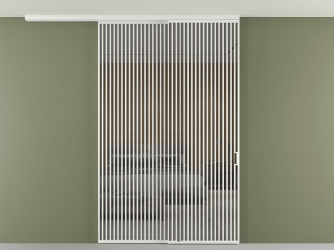 Перегородка Формато вдоль стены на потолок 2 створки с синхронным механизмом АЛПР 040.06 Алюминий белоснежный Рефлективное серое стекло "Стопсол", калёное. Цена 3124200 AMD 1. Полотно 2 шт. (800/2100 мм)
2. Комплект установки раздвижной системы
3. Базовый комплект фурнитуры
4.Ручка Рондо. Фабрика дверей Волховец 8 (800) 551 43 19 Перегородка Формато вдоль стены на потолок 2 створки с синхронным механизмом АЛПР 040.06 Алюминий белоснежный Рефлективное серое стекло "Стопсол", калёное Цена 3124200 AMD | Volhovec