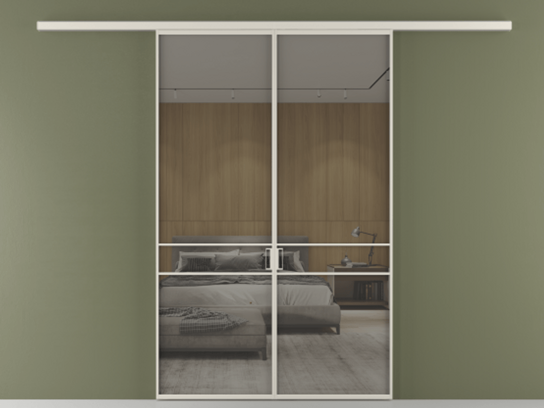 Перегородка Formato вдоль стены 2 створки АЛПР 040.02 Алюминий облачно-серый Рефлективное серое стекло "Stopsol", калёное. Цена 1679260 AMD 1. Полотно 2 шт. (800/2100 мм)
2. Комплект установки раздвижной системы
3. Базовый комплект фурнитуры
4.Ручка RONDO
. Фабрика дверей Волховец 8 (800) 551 43 19 Перегородка Formato вдоль стены 2 створки АЛПР 040.02 Алюминий облачно-серый Рефлективное серое стекло "Stopsol", калёное Цена 1679260 AMD | Volhovec