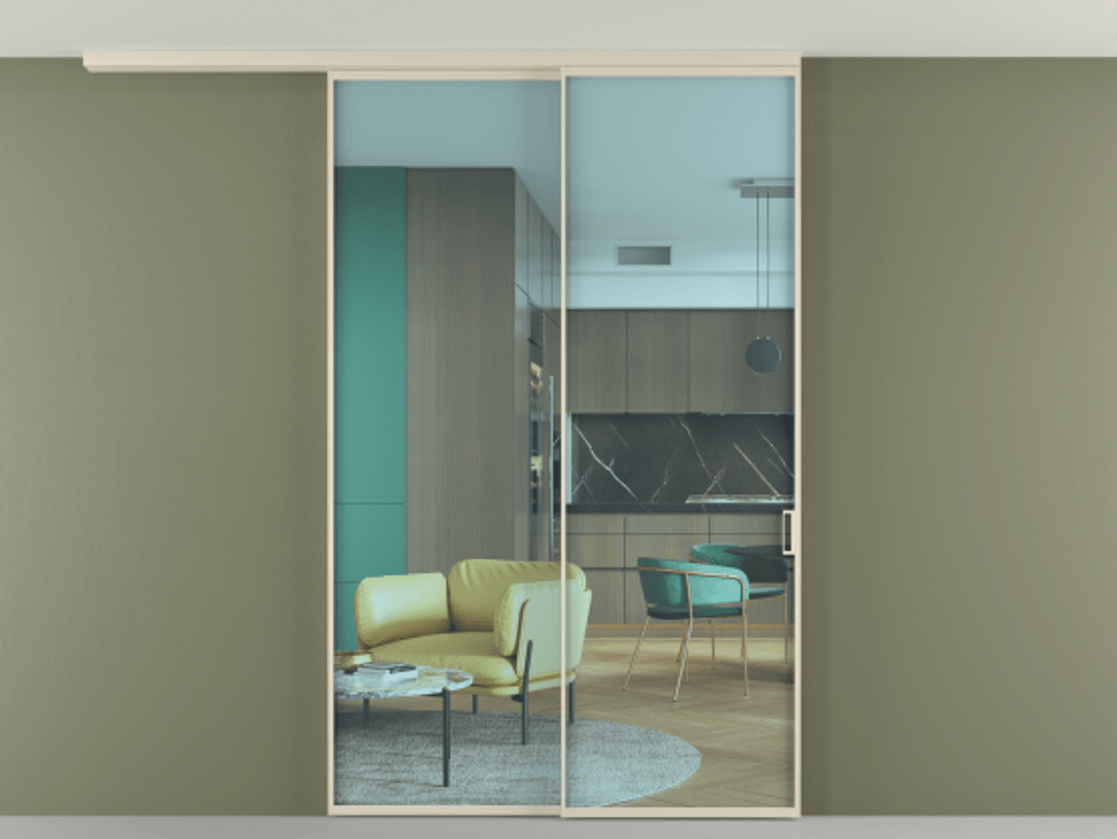 Перегородка Formato вдоль стены на потолок 2 створки с синхронным механизмом АЛПР 040.01 Алюминий бежево-серый Прозрачное голубое стекло, триплекс. Цена 2017400 AMD 1. Полотно 2 шт. (800/2100 мм)
2. Комплект установки раздвижной системы
3. Базовый комплект фурнитуры
4.Ручка RONDO
. Фабрика дверей Волховец 8 (800) 551 43 19 Перегородка Formato вдоль стены на потолок 2 створки с синхронным механизмом АЛПР 040.01 Алюминий бежево-серый Прозрачное голубое стекло, триплекс Цена 2017400 AMD | Volhovec