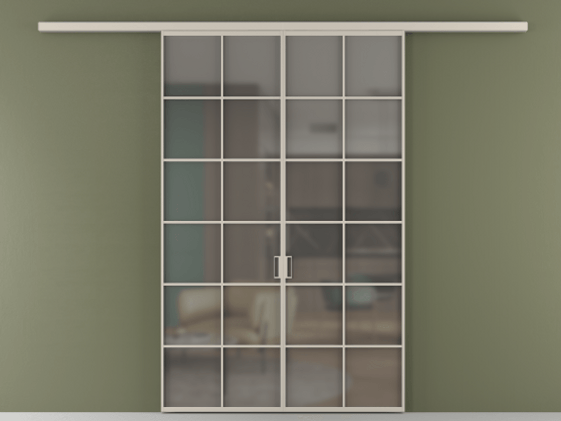 Перегородка Formato вдоль стены 2 створки АЛПР 040.05 Алюминий светло-бежевый Сатинированное серое стекло, триплекс. Цена 1676560 AMD 1. Полотно 2 шт. (800/2100 мм)
2. Комплект установки раздвижной системы
3. Базовый комплект фурнитуры
4.Ручка RONDO
. Фабрика дверей Волховец 8 (800) 551 43 19 Перегородка Formato вдоль стены 2 створки АЛПР 040.05 Алюминий светло-бежевый Сатинированное серое стекло, триплекс Цена 1676560 AMD | Volhovec