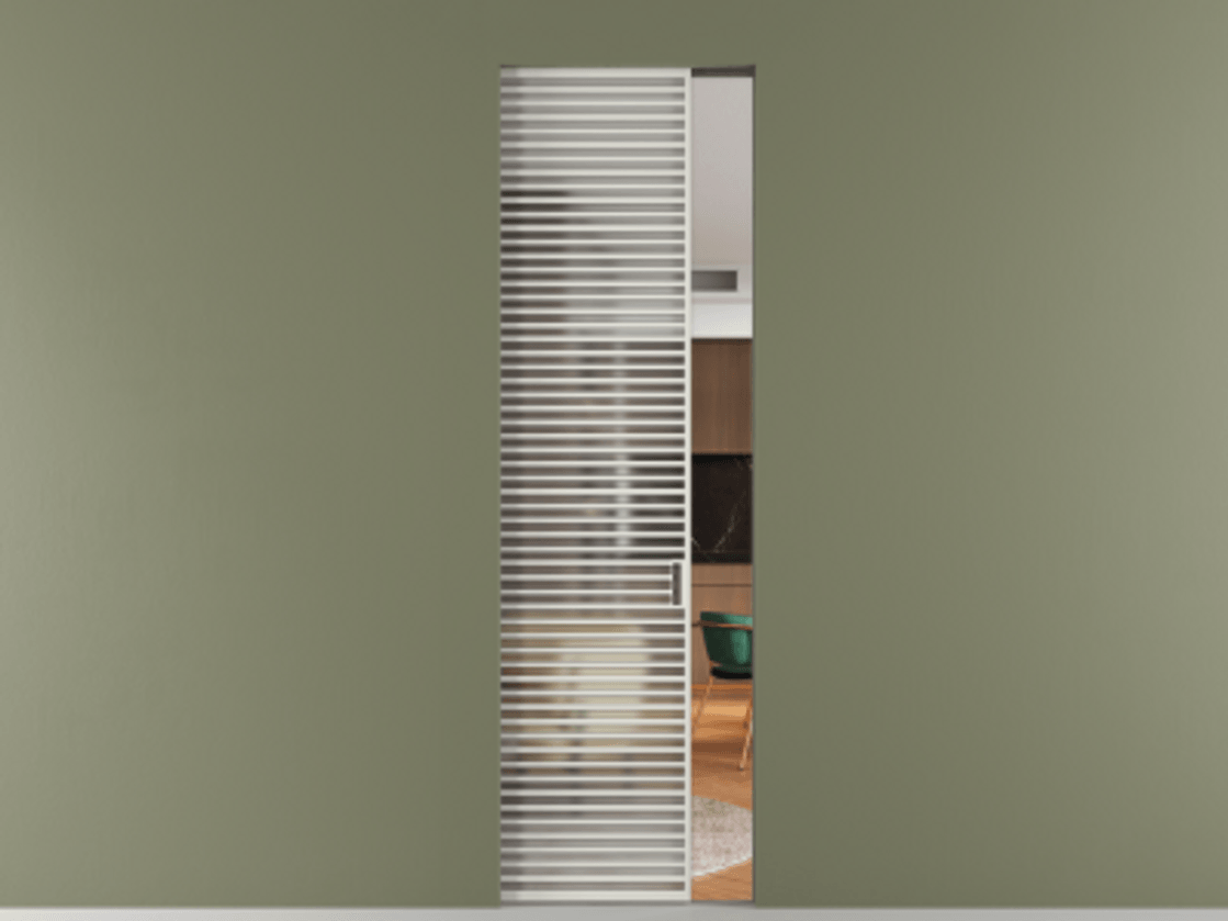 Перегородка Формато скрытый пенал 1 створка АЛПР 040.07 Алюминий серый Сатинированное стекло "Мателюкс Кристал Вижн", калёное, матовое, каленое 6 мм. Цена 1619770 AMD . Фабрика дверей Волховец 8 (800) 551 43 19 Перегородка Формато скрытый пенал 1 створка АЛПР 040.07 Алюминий серый Сатинированное стекло "Мателюкс Кристал Вижн", калёное, матовое, каленое 6 мм Цена 1619770 AMD | Volhovec