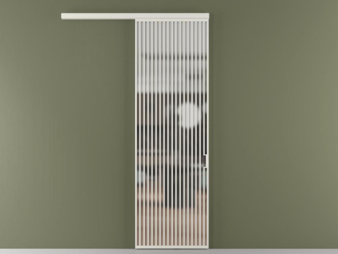 Перегородка Formato вдоль стены одностворчатая АЛПР 040.06 Алюминий Белый Сатинированное стекло "Matelux Crystal Vision", калёное, 6 мм, матовое, каленое 6 мм. Скрытый короб БЕЛ Цена 1385890 AMD 1. Полотно (800/2100 мм)
2. Комплект установки раздвижной системы
3. Базовый комплект фурнитуры
4.Ручка RONDO
. Фабрика дверей Волховец 8 (800) 551 43 19  Перегородка Formato вдоль стены одностворчатая АЛПР 040.06 Алюминий Белый Сатинированное стекло "Matelux Crystal Vision", калёное, 6 мм, матовое, каленое 6 мм Цена 1385890 AMD  | Volhovec