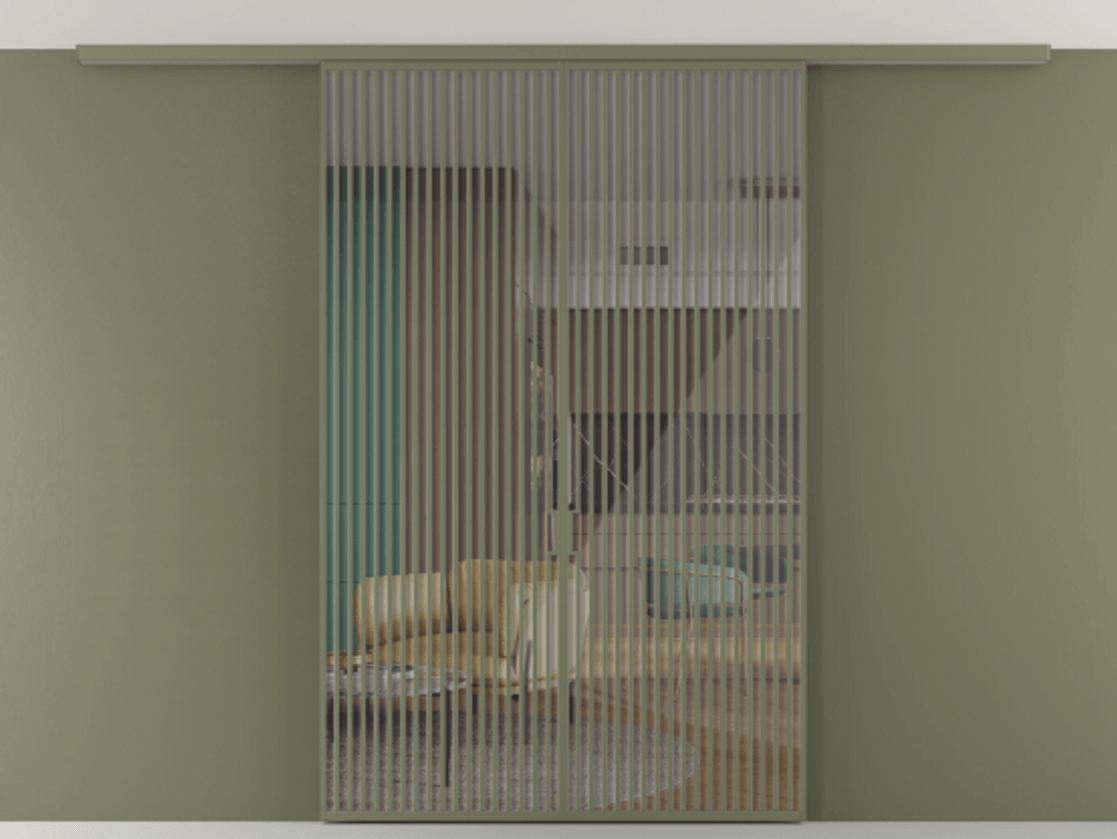 Перегородка Формато вдоль стены на потолок 2 створки АЛПР 040.06 Алюминий оливковый тёмный Рефлективное прозрачное стекло "Стопсол", калёное. Цена 2563770 AMD 1. Полотно 2 шт. (800/2100 мм)
2. Комплект установки раздвижной системы
3. Базовый комплект фурнитуры
4.Ручка Рондо. Фабрика дверей Волховец 8 (800) 551 43 19 Перегородка Формато вдоль стены на потолок 2 створки АЛПР 040.06 Алюминий оливковый тёмный Рефлективное прозрачное стекло "Стопсол", калёное Цена 2563770 AMD | Volhovec