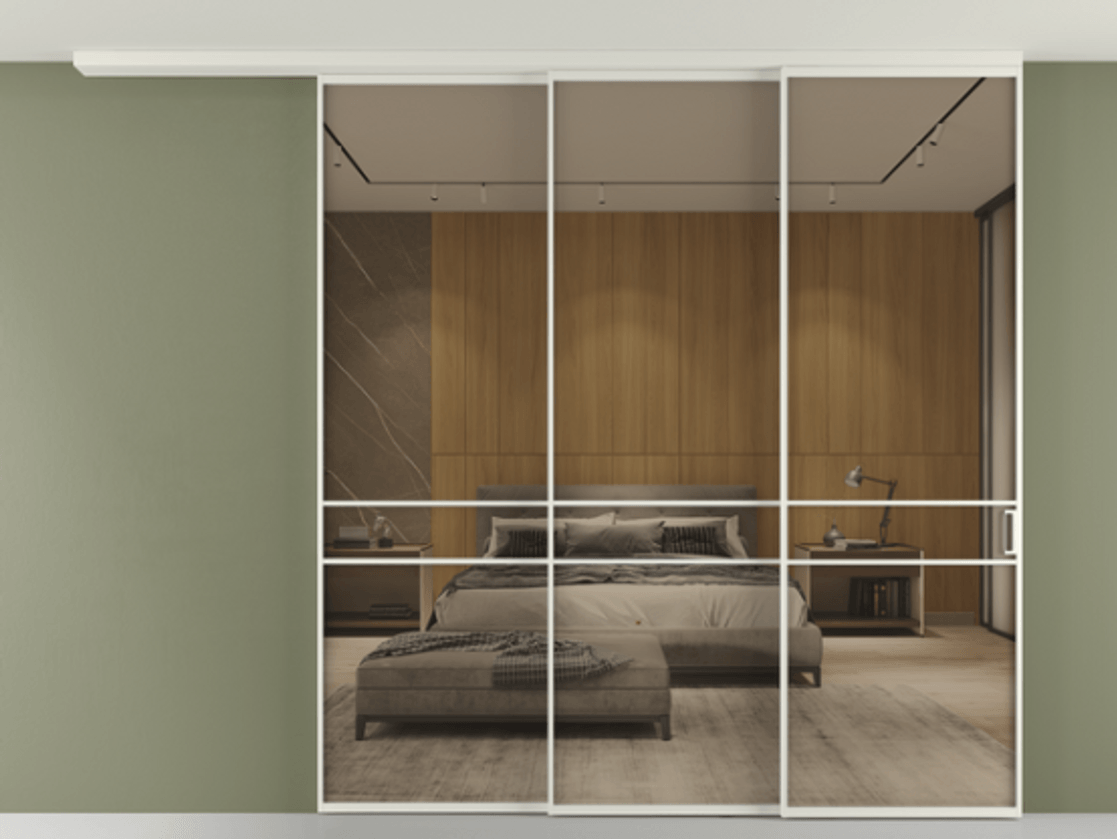 Перегородка Formato вдоль стены на потолок телескопик синхро 3 АЛПР 040.02 Алюминий Белый Рефлективное бронзовое стекло "Stopsol", калёное, 6 мм. Скрытый короб БЕЛ Цена 2860940 AMD 1. Полотно 2 шт. (800/2100 мм)
2. Комплект установки раздвижной системы
3. Базовый комплект фурнитуры
4.Ручка RONDO
. Фабрика дверей Волховец 8 (800) 551 43 19 Перегородка Formato вдоль стены на потолок телескопик синхро 3 АЛПР 040.02 Алюминий Белый Рефлективное бронзовое стекло "Stopsol", калёное, 6 мм Цена 2860940 AMD | Volhovec