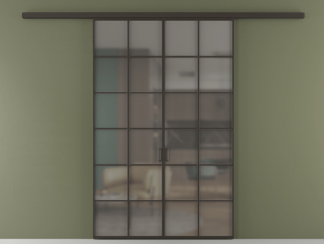 Перегородка Formato вдоль стены 2 створки АЛПР 040.05 Алюминий антрацит Сатинированное серое стекло, триплекс. Цена 1676560 AMD 1. Полотно 2 шт. (800/2100 мм)
2. Комплект установки раздвижной системы
3. Базовый комплект фурнитуры
4.Ручка RONDO
. Фабрика дверей Волховец 8 (800) 551 43 19 Перегородка Formato вдоль стены 2 створки АЛПР 040.05 Алюминий антрацит Сатинированное серое стекло, триплекс Цена 1676560 AMD | Volhovec