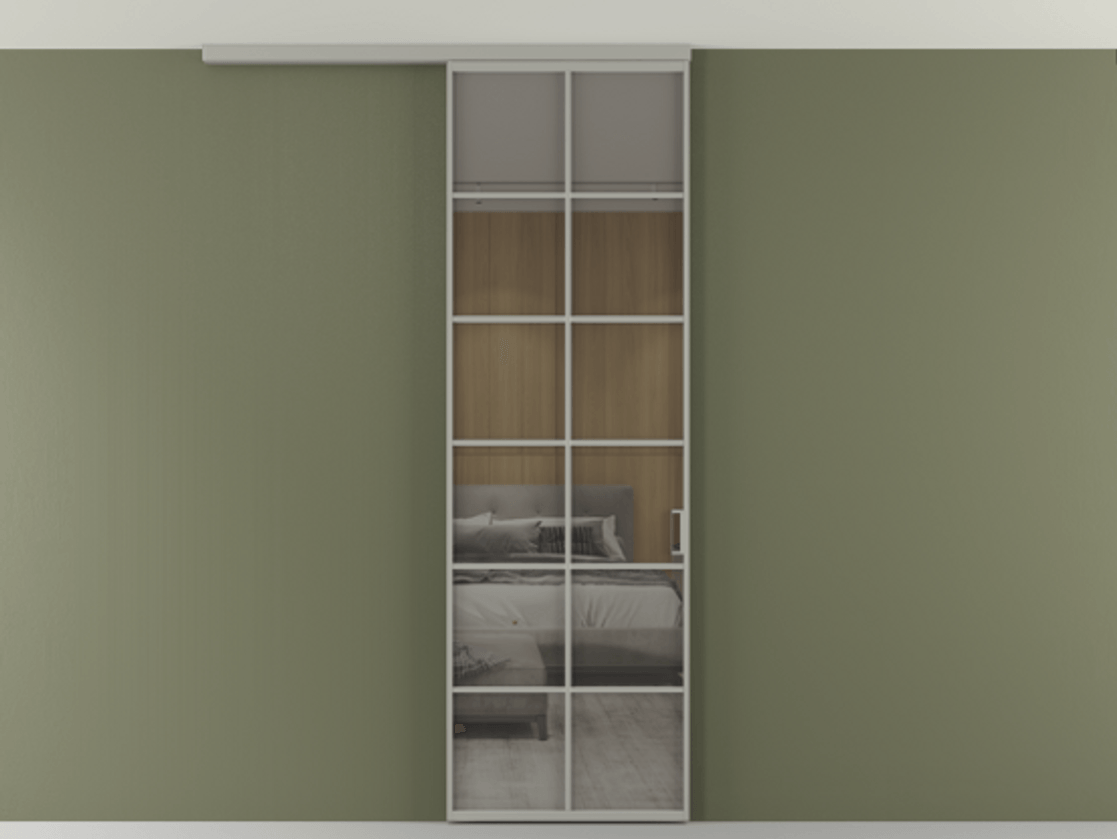 Перегородка Формато вдоль стены на потолок 1 створка АЛПР 040.05 Алюминий нейтральный серый Рефлективное серое стекло "Стопсол", калёное. Цена 770520 AMD 1. Полотно 2 шт. (800/2100 мм)
2. Комплект установки раздвижной системы
3. Базовый комплект фурнитуры
4.Ручка Рондо. Фабрика дверей Волховец 8 (800) 551 43 19 Перегородка Формато вдоль стены на потолок 1 створка АЛПР 040.05 Алюминий нейтральный серый Рефлективное серое стекло "Стопсол", калёное Цена 770520 AMD | Volhovec