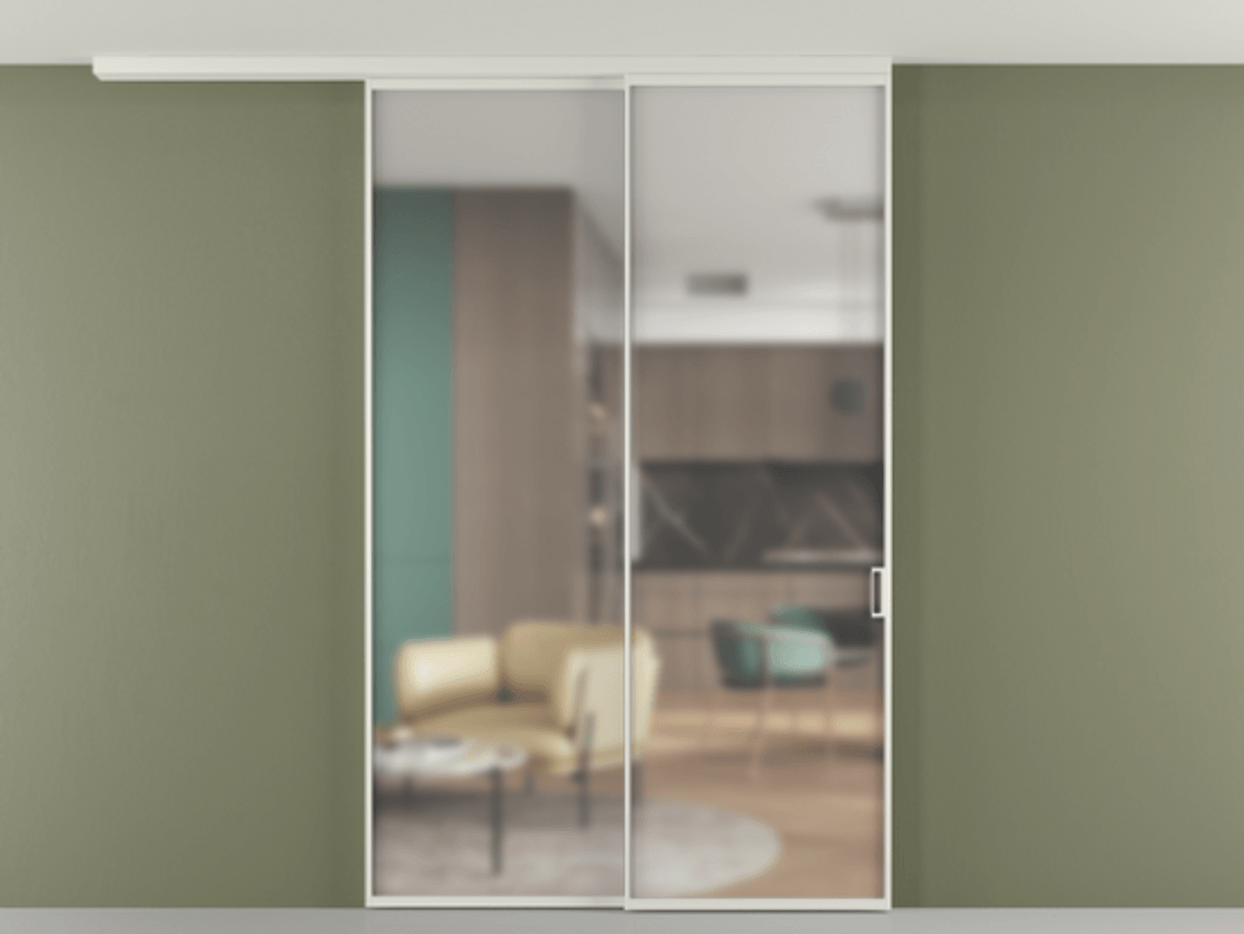 Перегородка Formato вдоль стены на потолок телескопик синхро 2 АЛПР 040.01 Алюминий Белый Сатинированное стекло "Matelux Crystal Vision", калёное, 6 мм, матовое, каленое 6 мм. Скрытый короб БЕЛ Цена 1917990 AMD 1. Полотно 2 шт. (800/2100 мм)
2. Комплект установки раздвижной системы
3. Базовый комплект фурнитуры
4.Ручка RONDO
. Фабрика дверей Волховец 8 (800) 551 43 19 Перегородка Formato вдоль стены на потолок телескопик синхро 2 АЛПР 040.01 Алюминий Белый Сатинированное стекло "Matelux Crystal Vision", калёное, 6 мм, матовое, каленое 6 мм Цена 1917990 AMD | Volhovec