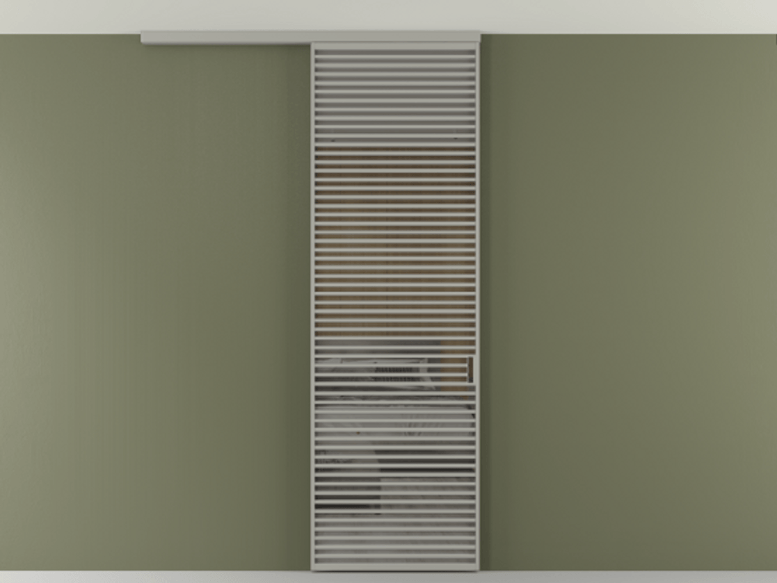 Перегородка Формато вдоль стены на потолок 1 створка АЛПР 040.07 Алюминий нейтральный серый Рефлективное серое стекло "Стопсол", калёное. Цена 1305830 AMD 1. Полотно 2 шт. (800/2100 мм)
2. Комплект установки раздвижной системы
3. Базовый комплект фурнитуры
4.Ручка Рондо. Фабрика дверей Волховец 8 (800) 551 43 19 Перегородка Формато вдоль стены на потолок 1 створка АЛПР 040.07 Алюминий нейтральный серый Рефлективное серое стекло "Стопсол", калёное Цена 1305830 AMD | Volhovec