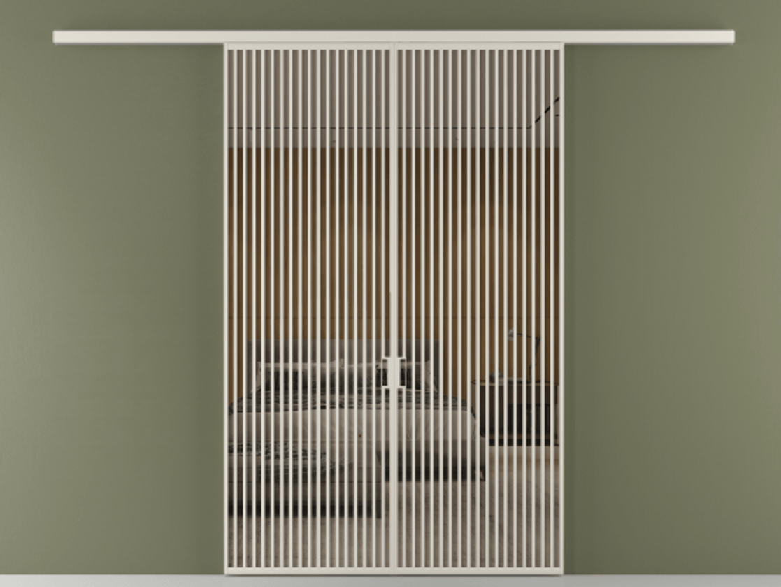 Перегородка Formato вдоль стены 2 створки АЛПР 040.06 Алюминий облачно-серый Рефлективное бронзовое стекло "Stopsol", калёное. Цена 3001080 AMD 1. Полотно 2 шт. (800/2100 мм)
2. Комплект установки раздвижной системы
3. Базовый комплект фурнитуры
4.Ручка RONDO
. Фабрика дверей Волховец 8 (800) 551 43 19 Перегородка Formato вдоль стены 2 створки АЛПР 040.06 Алюминий облачно-серый Рефлективное бронзовое стекло "Stopsol", калёное Цена 3001080 AMD | Volhovec