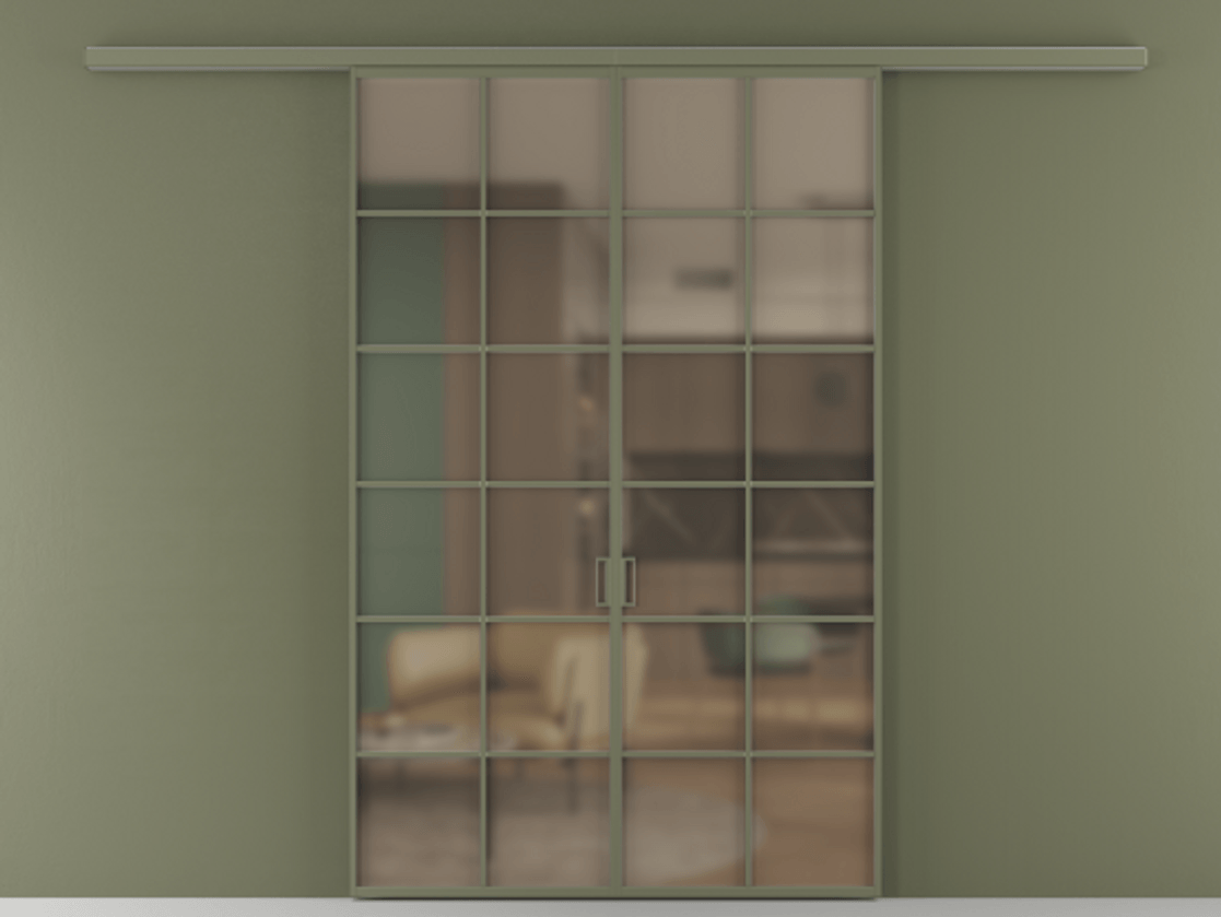 Перегородка Formato вдоль стены 2 створки АЛПР 040.05 Алюминий оливковый тёмный Сатинированное бронзовое стекло, триплекс. Цена 1676560 AMD 1. Полотно 2 шт. (800/2100 мм)
2. Комплект установки раздвижной системы
3. Базовый комплект фурнитуры
4.Ручка RONDO
. Фабрика дверей Волховец 8 (800) 551 43 19 Перегородка Formato вдоль стены 2 створки АЛПР 040.05 Алюминий оливковый тёмный Сатинированное бронзовое стекло, триплекс Цена 1676560 AMD | Volhovec