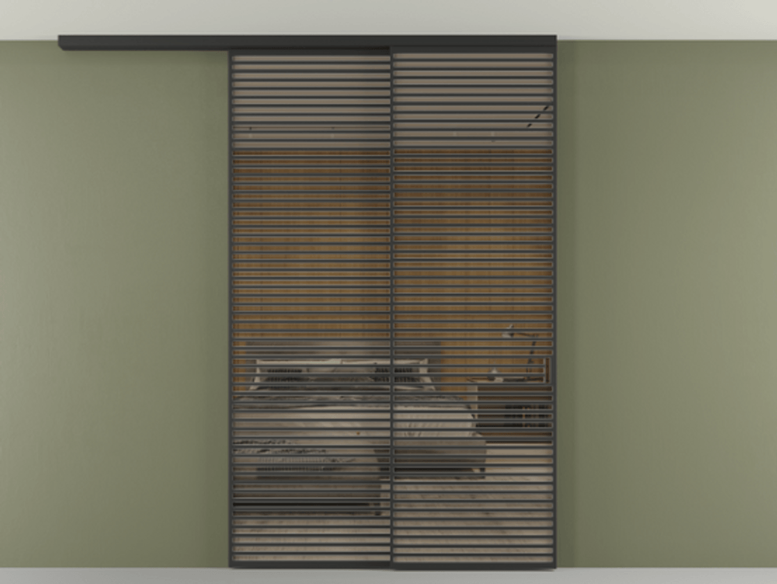 Перегородка Formato вдоль стены на потолок телескопик синхро 2 АЛПР 040.07 Алюминий Черный Рефлективное бронзовое стекло "Stopsol", калёное, 6 мм. Скрытый короб ЧЕР Цена 3296330 AMD 1. Полотно 2 шт.  (800/2100 мм)
2. Комплект установки раздвижной системы
3. Базовый комплект фурнитуры
4.Ручка RONDO
. Фабрика дверей Волховец 8 (800) 551 43 19  Перегородка Formato вдоль стены на потолок телескопик синхро 2 АЛПР 040.07 Алюминий Черный Рефлективное бронзовое стекло "Stopsol", калёное, 6 мм Цена 3296330 AMD | Volhovec