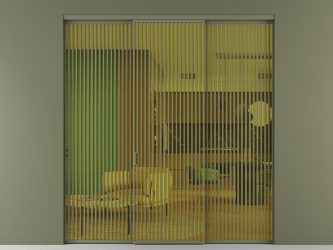 Перегородка Formato внутри проёма 3 створки АЛПР 040.06 Алюминий оливковый тёмный Прозрачное жёлтое стекло, триплекс. Цена 532110 ₽ 1. Полотно 3 шт. (800/2100 мм)
2. Комплект установки раздвижной системы
3. Базовый комплект фурнитуры
4.Ручка RONDO. Фабрика дверей Волховец 8 (800) 551 43 19 Перегородка Formato внутри проёма 3 створки АЛПР 040.06 Алюминий оливковый тёмный Прозрачное жёлтое стекло, триплекс Цена 532110 ₽ | Volhovec