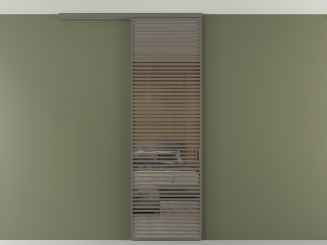 Перегородка Формато вдоль стены на потолок 1 створка АЛПР 040.07 Алюминий классический серый Рефлективное бронзовое стекло "Стопсол", калёное. Цена 1305830 AMD 1. Полотно 2 шт. (800/2100 мм)
2. Комплект установки раздвижной системы
3. Базовый комплект фурнитуры
4.Ручка Рондо. Фабрика дверей Волховец 8 (800) 551 43 19 Перегородка Формато вдоль стены на потолок 1 створка АЛПР 040.07 Алюминий классический серый Рефлективное бронзовое стекло "Стопсол", калёное Цена 1305830 AMD | Volhovec