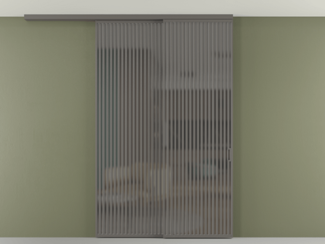 Перегородка Формато вдоль стены на потолок 2 створки с синхронным механизмом АЛПР 040.06 Алюминий классический серый Сатинированное серое стекло, триплекс. Цена 3037880 AMD 1. Полотно 2 шт. (800/2100 мм)
2. Комплект установки раздвижной системы
3. Базовый комплект фурнитуры
4.Ручка Рондо. Фабрика дверей Волховец 8 (800) 551 43 19 Перегородка Формато вдоль стены на потолок 2 створки с синхронным механизмом АЛПР 040.06 Алюминий классический серый Сатинированное серое стекло, триплекс Цена 3037880 AMD | Volhovec