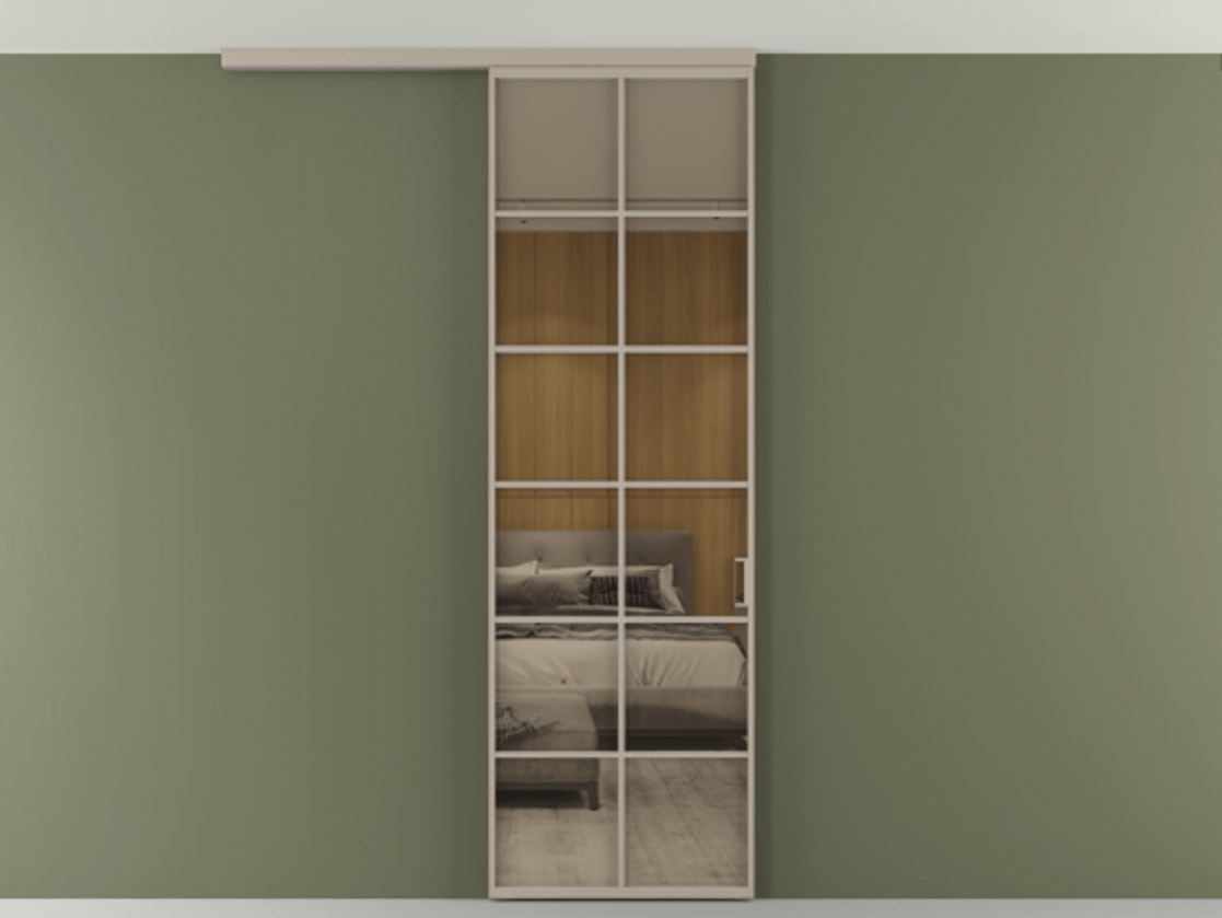 Перегородка Формато вдоль стены на потолок 1 створка АЛПР 040.05 Алюминий бисквитный Рефлективное бронзовое стекло "Стопсол", калёное. Цена 770520 AMD 1. Полотно 2 шт. (800/2100 мм)
2. Комплект установки раздвижной системы
3. Базовый комплект фурнитуры
4.Ручка Рондо. Фабрика дверей Волховец 8 (800) 551 43 19 Перегородка Формато вдоль стены на потолок 1 створка АЛПР 040.05 Алюминий бисквитный Рефлективное бронзовое стекло "Стопсол", калёное Цена 770520 AMD | Volhovec