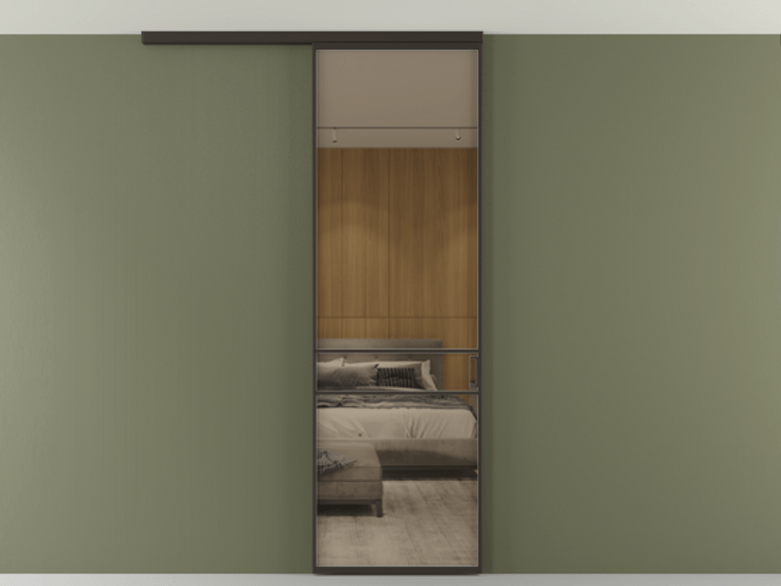 Перегородка Formato вдоль стены на потолок 1 створка АЛПР 040.02 Алюминий антрацит Рефлективное бронзовое стекло "Stopsol", калёное. Цена 846440 AMD 1. Полотно 2 шт. (800/2100 мм)
2. Комплект установки раздвижной системы
3. Базовый комплект фурнитуры
4.Ручка RONDO
. Фабрика дверей Волховец 8 (800) 551 43 19 Перегородка Formato вдоль стены на потолок 1 створка АЛПР 040.02 Алюминий антрацит Рефлективное бронзовое стекло "Stopsol", калёное Цена 846440 AMD | Volhovec