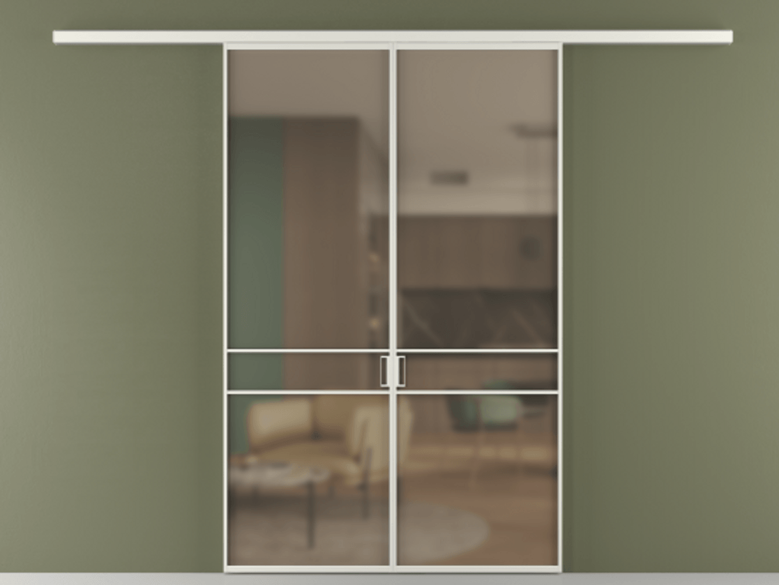 Перегородка Formato вдоль стены 2 створки АЛПР 040.02 Алюминий серый Сатинированное бронзовое стекло, триплекс. Цена 244650 ₽ 1. Полотно 2 шт. (800/2100 мм)
2. Комплект установки раздвижной системы
3. Базовый комплект фурнитуры
4.Ручка RONDO
. Фабрика дверей Волховец 8 (800) 551 43 19 Перегородка Formato вдоль стены 2 створки АЛПР 040.02 Алюминий серый Сатинированное бронзовое стекло, триплекс Цена 244650 ₽ | Volhovec