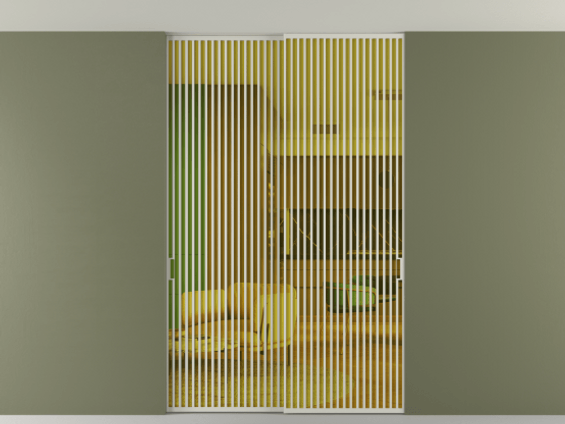 Перегородка Formato внутри проёма скрытое крепление в потолок 2 створки АЛПР 040.06 Алюминий тёплый серый Прозрачное жёлтое стекло, триплекс. Цена 2764500 AMD 1. Полотно 2 шт. (800/2100 мм)
2. Комплект установки раздвижной системы
3. Базовый комплект фурнитуры
4. Ручка RONDO. Фабрика дверей Волховец 8 (800) 551 43 19 Перегородка Formato внутри проёма скрытое крепление в потолок 2 створки АЛПР 040.06 Алюминий тёплый серый Прозрачное жёлтое стекло, триплекс Цена 2764500 AMD | Volhovec