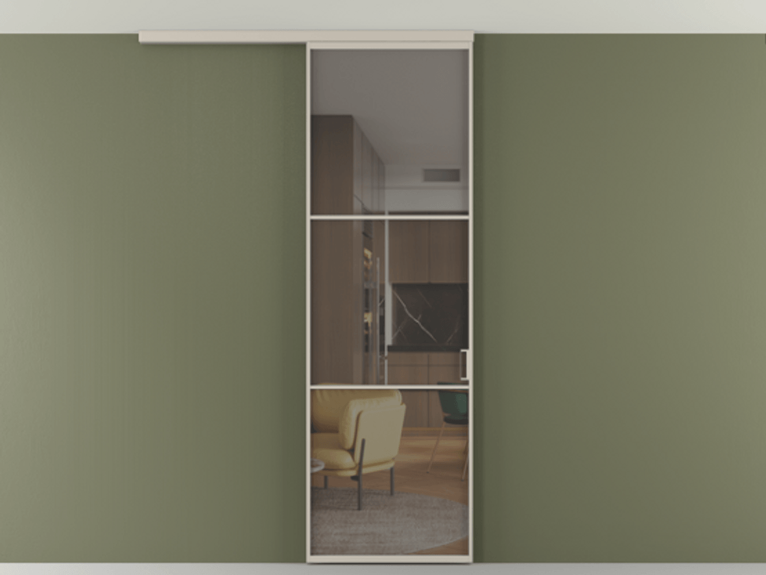 Перегородка Формато вдоль стены на потолок 1 створка АЛПР 040.03 Алюминий светло-бежевый Прозрачное серое стекло, триплекс. Цена 681060 AMD 1. Полотно 2 шт. (800/2100 мм)
2. Комплект установки раздвижной системы
3. Базовый комплект фурнитуры
4.Ручка Рондо. Фабрика дверей Волховец 8 (800) 551 43 19 Перегородка Формато вдоль стены на потолок 1 створка АЛПР 040.03 Алюминий светло-бежевый Прозрачное серое стекло, триплекс Цена 681060 AMD | Volhovec