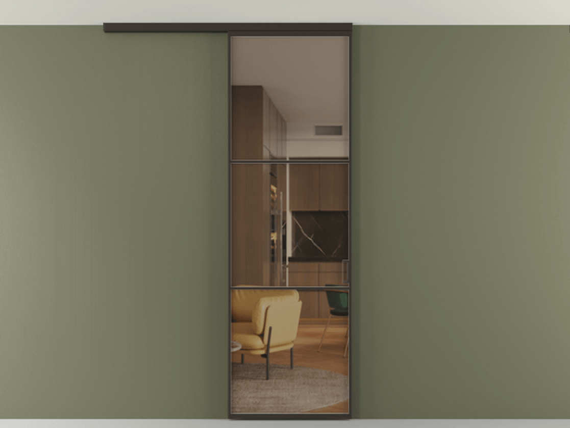 Перегородка Формато вдоль стены на потолок 1 створка АЛПР 040.03 Алюминий антрацит Прозрачное бронзовое стекло, триплекс. Цена 681060 AMD 1. Полотно 2 шт. (800/2100 мм)
2. Комплект установки раздвижной системы
3. Базовый комплект фурнитуры
4.Ручка Рондо. Фабрика дверей Волховец 8 (800) 551 43 19 Перегородка Формато вдоль стены на потолок 1 створка АЛПР 040.03 Алюминий антрацит Прозрачное бронзовое стекло, триплекс Цена 681060 AMD | Volhovec