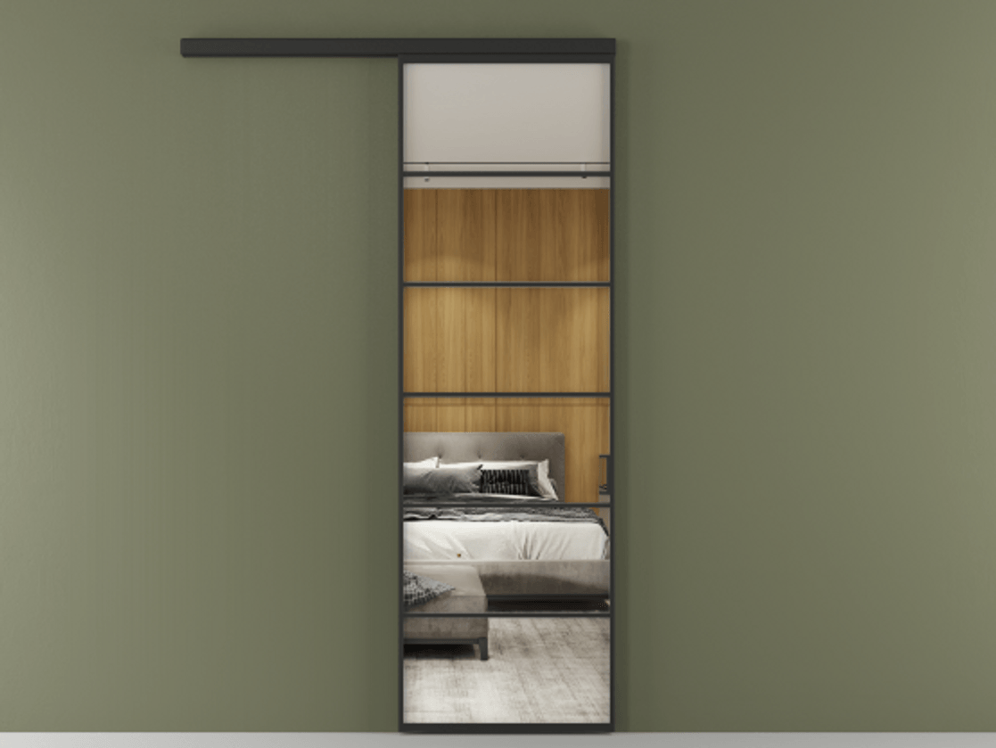 Перегородка Formato вдоль стены одностворчатая АЛПР 040.04 Алюминий Черный Двустороннее зеркало, триплекс 6 мм, триплекс 6 мм. Скрытый короб ЧЕР Цена 785680 AMD 1. Полотно (800/2100 мм)
2. Комплект установки раздвижной системы
3. Базовый комплект фурнитуры
4.Ручка RONDO
. Фабрика дверей Волховец 8 (800) 551 43 19  Перегородка Formato вдоль стены одностворчатая АЛПР 040.04 Алюминий Черный Двустороннее зеркало, триплекс 6 мм, триплекс 6 мм Цена 785680 AMD  | Volhovec