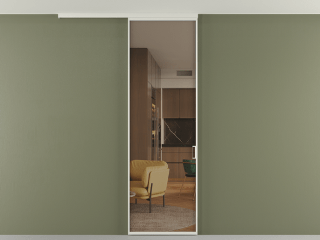 Перегородка Formato вдоль стены на потолок одностворчатая АЛПР 040.01 Алюминий Белый Прозрачное бронзовое стекло, триплекс. Скрытый короб БЕЛ Цена 624120 AMD 1. Полотно 2 шт. (800/2100 мм)
2. Комплект установки раздвижной системы
3. Базовый комплект фурнитуры
4.Ручка RONDO
. Фабрика дверей Волховец 8 (800) 551 43 19 Перегородка Formato вдоль стены на потолок одностворчатая АЛПР 040.01 Алюминий Белый Прозрачное бронзовое стекло, триплекс Цена 624120 AMD | Volhovec