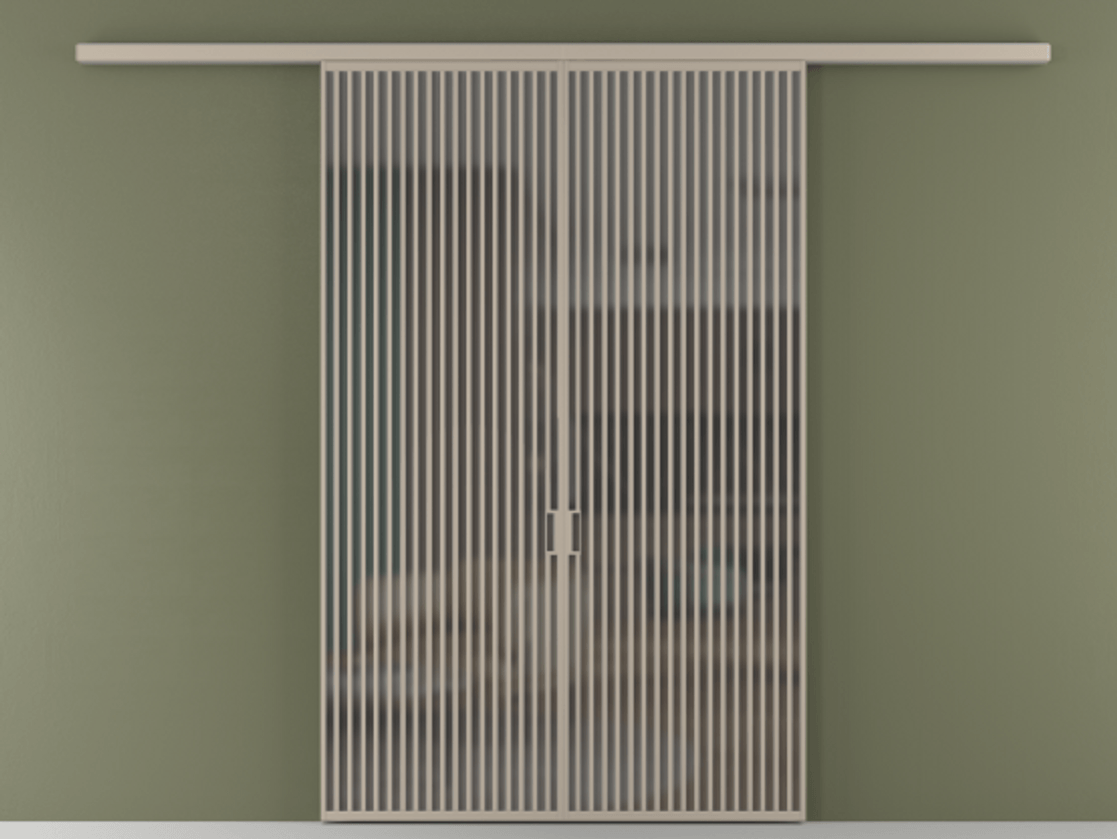 Перегородка Formato вдоль стены 2 створки АЛПР 040.06 Алюминий бисквитный Сатинированное серое стекло, триплекс. Цена 2893180 AMD 1. Полотно 2 шт. (800/2100 мм)
2. Комплект установки раздвижной системы
3. Базовый комплект фурнитуры
4.Ручка RONDO
. Фабрика дверей Волховец 8 (800) 551 43 19 Перегородка Formato вдоль стены 2 створки АЛПР 040.06 Алюминий бисквитный Сатинированное серое стекло, триплекс Цена 2893180 AMD | Volhovec