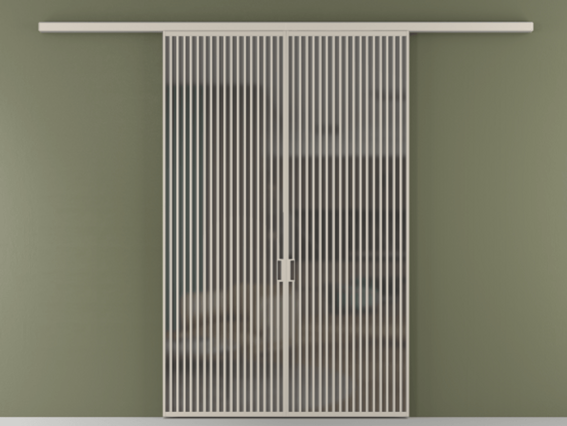 Перегородка Formato вдоль стены 2 створки АЛПР 040.06 Алюминий светло-бежевый Сатинированное серое стекло, триплекс. Цена 2893180 AMD 1. Полотно 2 шт. (800/2100 мм)
2. Комплект установки раздвижной системы
3. Базовый комплект фурнитуры
4.Ручка RONDO
. Фабрика дверей Волховец 8 (800) 551 43 19 Перегородка Formato вдоль стены 2 створки АЛПР 040.06 Алюминий светло-бежевый Сатинированное серое стекло, триплекс Цена 2893180 AMD | Volhovec