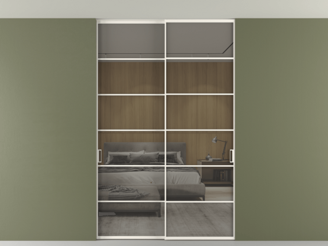 Перегородка Formato внутри проёма скрытое крепление в потолок 2 створки АЛПР 040.04 Алюминий пудровый белый Рефлективное серое стекло "Stopsol", калёное. Цена 2176150 AMD 1. Полотно 2 шт. (800/2100 мм)
2. Комплект установки раздвижной системы
3. Базовый комплект фурнитуры
4. Ручка RONDO. Фабрика дверей Волховец 8 (800) 551 43 19 Перегородка Formato внутри проёма скрытое крепление в потолок 2 створки АЛПР 040.04 Алюминий пудровый белый Рефлективное серое стекло "Stopsol", калёное Цена 2176150 AMD | Volhovec